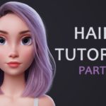 Blender Hair Tutorial Part 1 (styling the hair)