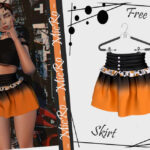Lona Halloween Skirt
