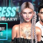 SECOND LIFE | Access Anniversary Shopping! Over 60 FREE GIFTS! & 25% Off Lelutka EvoX Head!