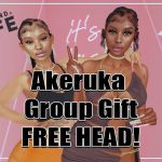 Second Life | *NEW* Limited Time Akeruka Free Head!!????