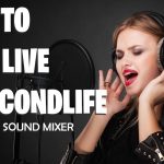 How to Sing Live in Secondlife Using Sound Mixer