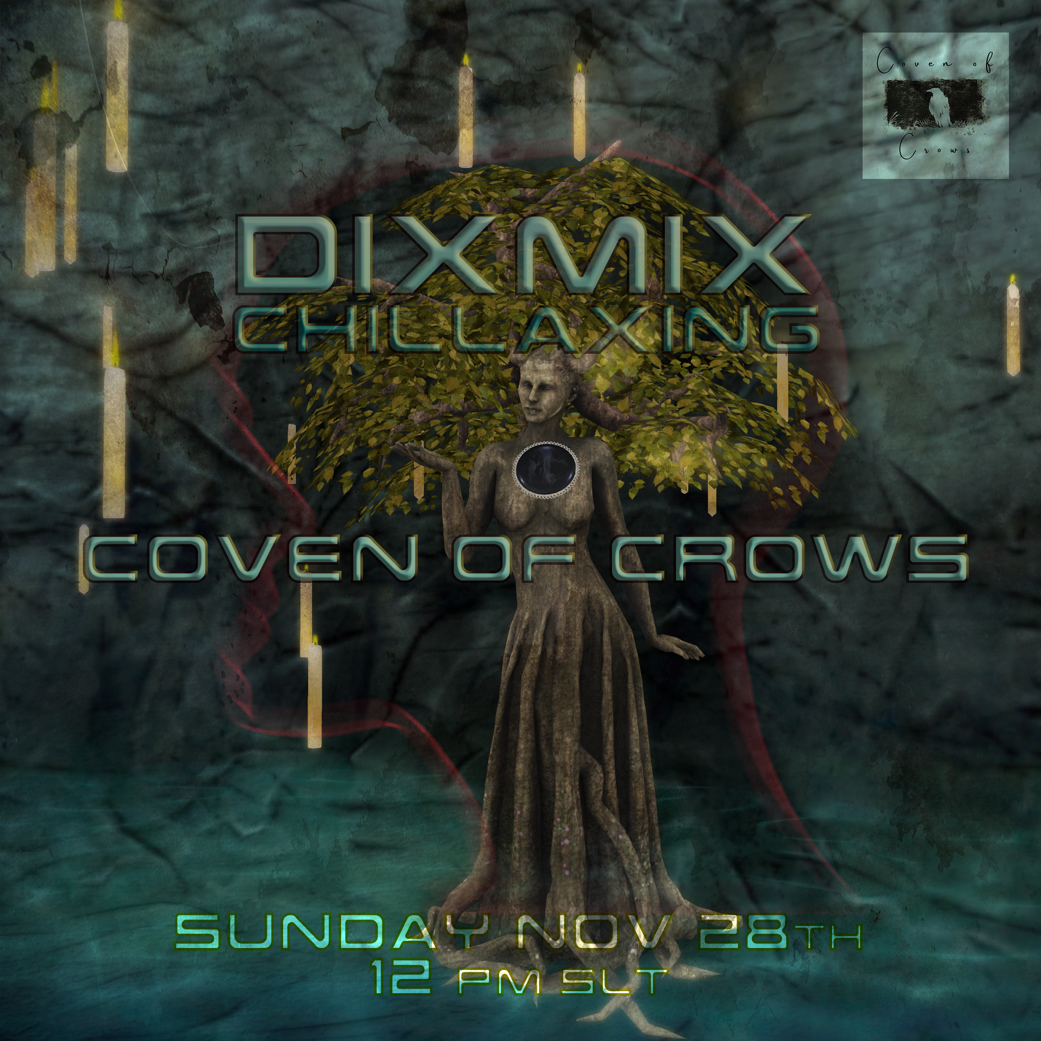 DiXmiX at the mystical Coven of Crows