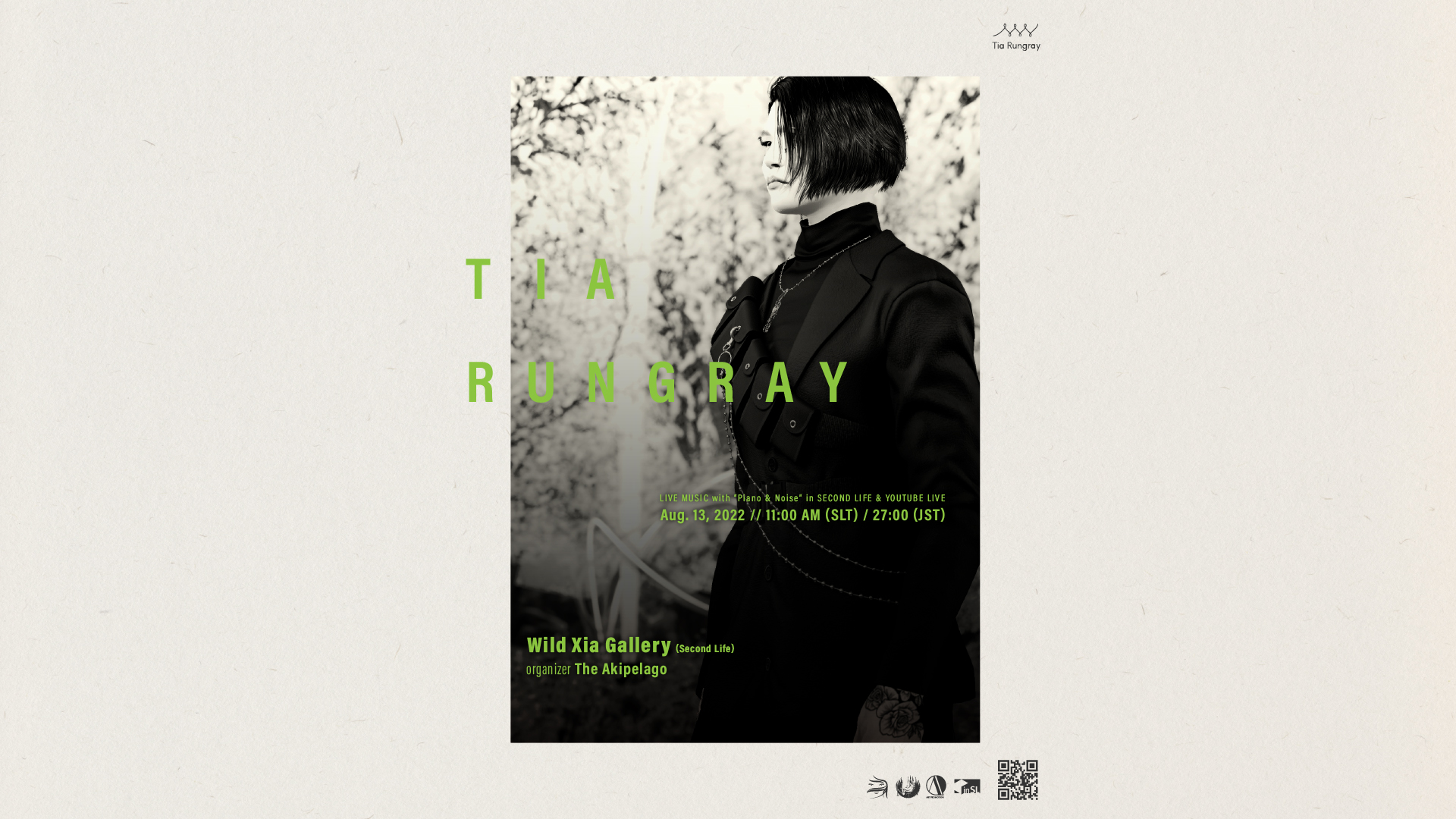Tia Rungray LIVE at Wild Xia Gallery