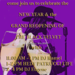 Grand Re-Opening of The Black Velvet